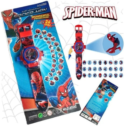 Digital 24 Images Automatic Projector Toy Watch for Kids School Girls & Boys Digital Wrist Watch