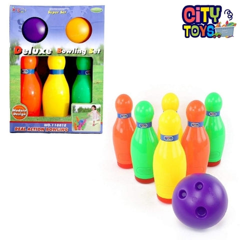 Bowling Game Includes 2 Balls and 10 Pins For Kids