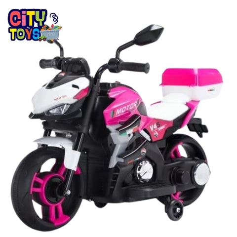 Factory 6V MP3/USB Ride-on Car 3-Wheel Electric Motorcycle with Remote Control for Kids Battery Operated Baby Motobike Toys