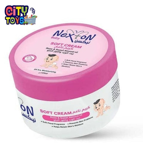 NEXTON BABY SOFT CREAM ROSE AND SWEET ALMOND OIL