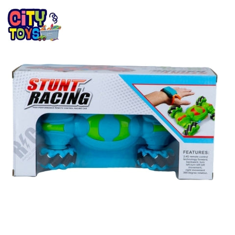 Sensor watch car Remote Control Car, Dual function, stunt racing car with light and music and 360 rotate stunt tires, induction twist car remote control boy car rc off-road climbing four-wheel drive