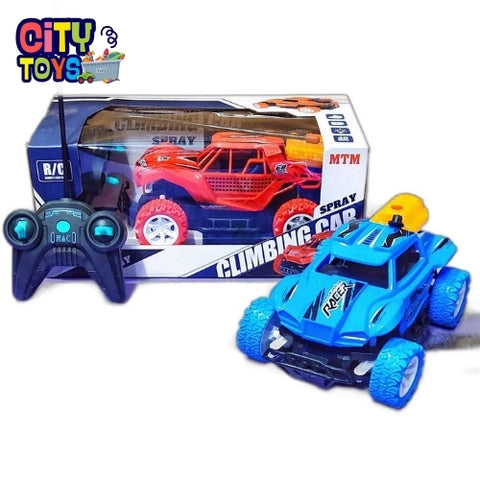 Off-Road RC Monster Truck with Water Mist Smoke Effect - High-Speed Remote Control Rock Crawler Climbing Car for Ultimate Outdoor Adventure